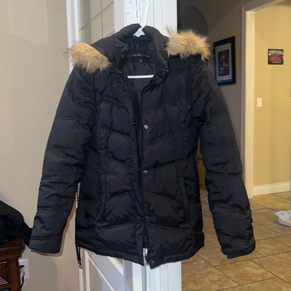 Black Puff Jacket - image 1